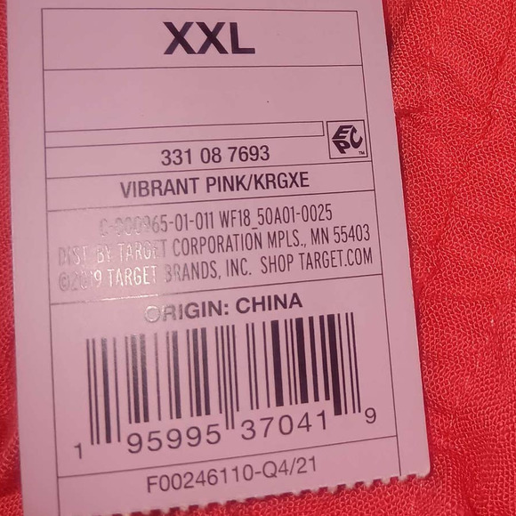 XXL Sleeveless Cut Out Ruched Front Bodycon Dress Vibrant Pink by Wild Fable - Picture 7 of 7